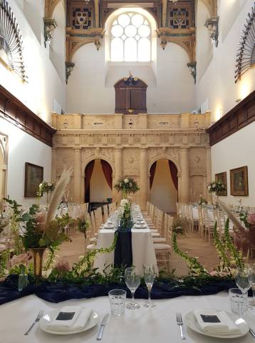Wollaton Hall - Great Hall Wedding Breakfast