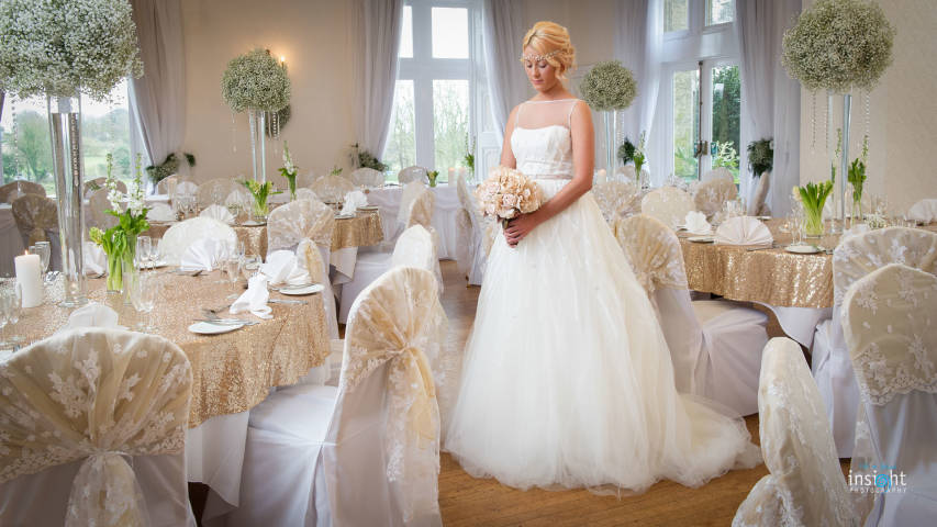 Cave Castle Hotel & Country Club, Bride in Balmoral Suite
