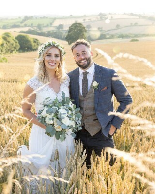 Harefield Barn wedding venue in Devon