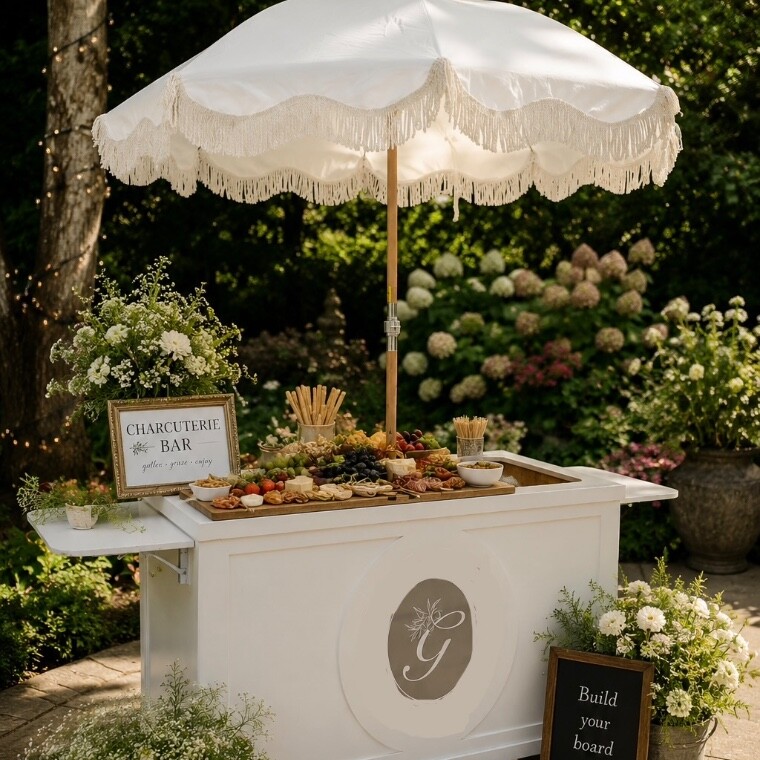 Charcuterie cart
