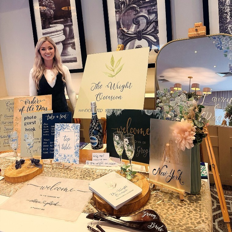 Milton Hill House wedding fair, illustrator, wedding artist, wedding decor Oxfordshire / Berkshire