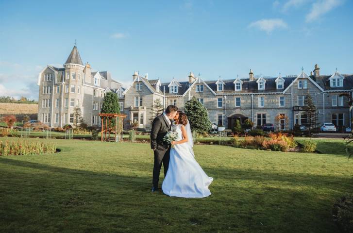 Nethy Wedding - Garden and Exterior View