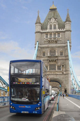 Golden Tours Transport in Central London