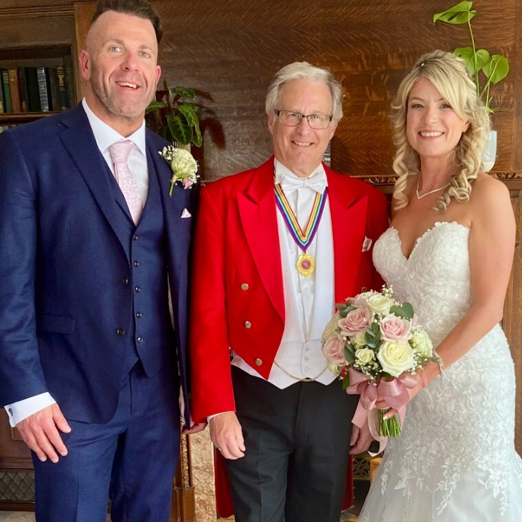 Victoria and Gareth at the Belfry Hotel and Golf Resort.