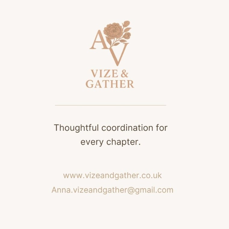 Vize & Gather - Wedding and Events Coordinator