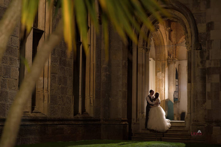 Night time at Highcliffe castle
