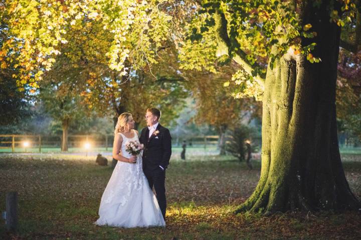 The Great Barn, barn wedding venue in Oxfordshire - grounds