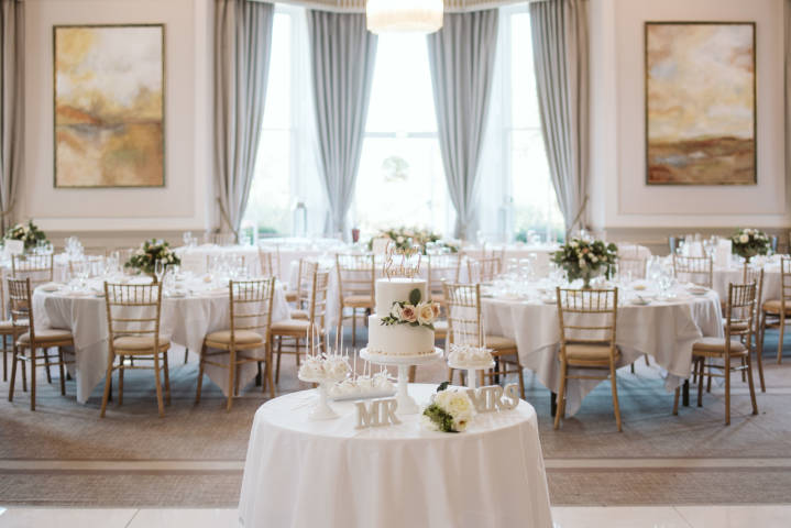 Oatlands Park Hotel Wedding Reception