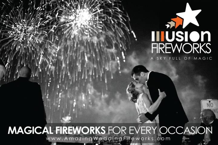 Magical Wedding Fireworks