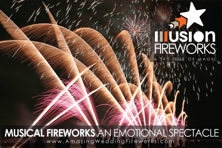 Incredible Wedding Fireworks
