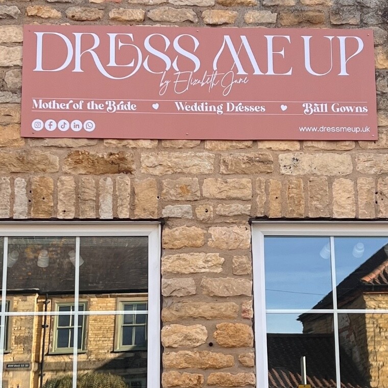 dress me up signage