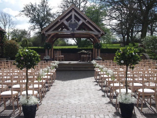 Our Orchard Bothy - Outside ceremony
