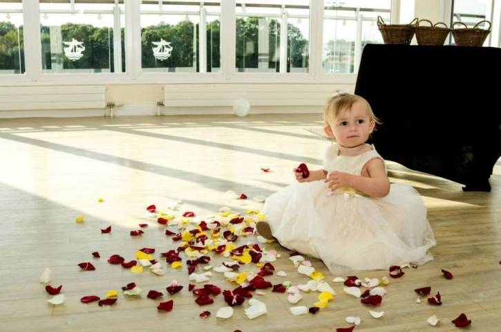Petal ceremony at Baby naming day