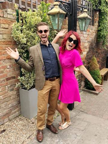 Husband & wife team Tim & Lizzie