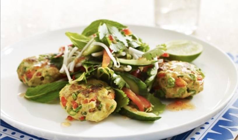 Thai spiced fish cake