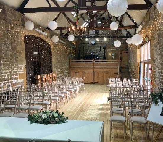 The Barns at Hunsbury Hill Venue in Northamptonshire