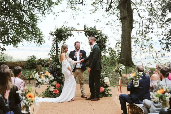 Forest Edge Tipis woodland wedding venue in Oxfordshire