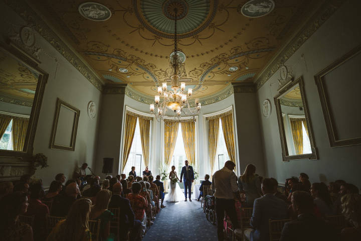 Georgian Room Ceremony Venue at Broome Park