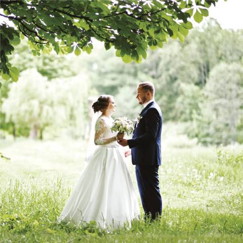 The beautiful landscape of The Dunkenhalgh Hotel & Spa