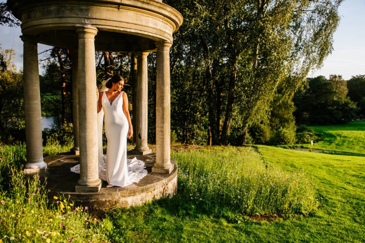 Delamere Manor Folly Bride and Groom