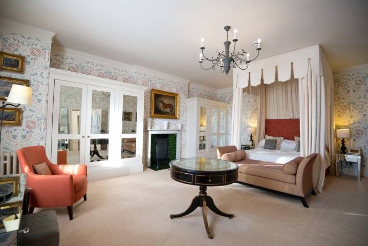 The Bridal Suite at Hodsock Priory, Nottinghamshire