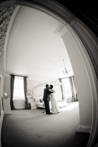Father of the Bride sees the Bride for the first time
