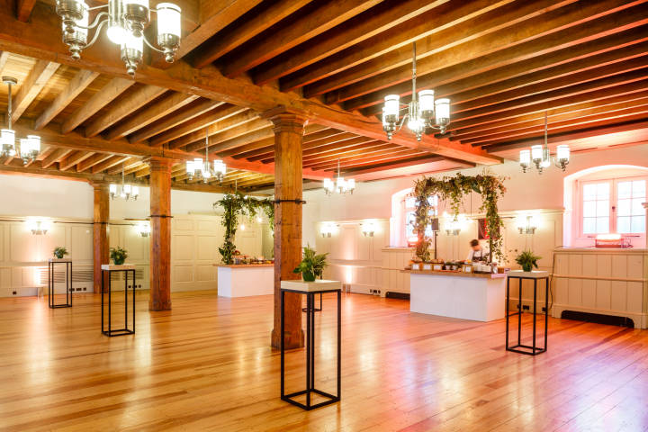 Wedding reception in the New Armouries