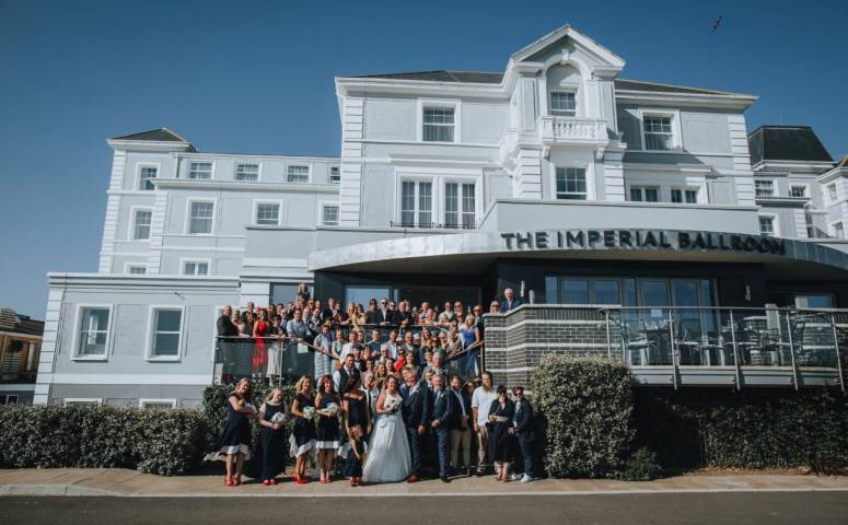 A coastal wedding venue in Hythe, Kent