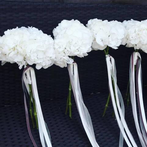 Flowers by Marion,Florists in Kent, bridesmaid flowers, bridesmaid bouquets, hydrangeas, wedding bou