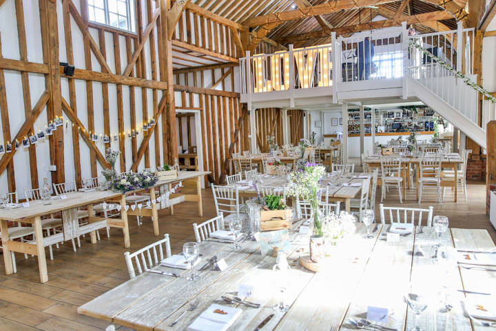 Milling Barn at Bluntswood Hall Venues in Hertfordshire