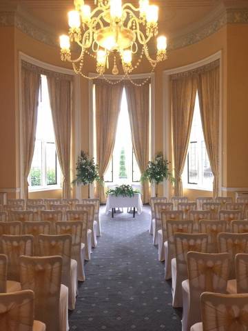 Georgian Room Ceremony at Broome Park