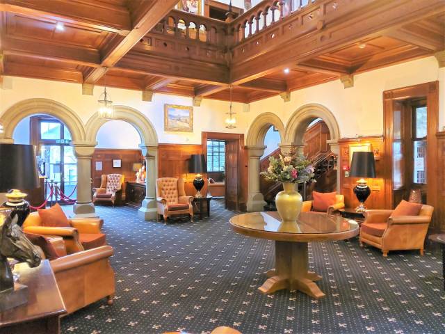 The Main Entrance with Minstrels Gallery