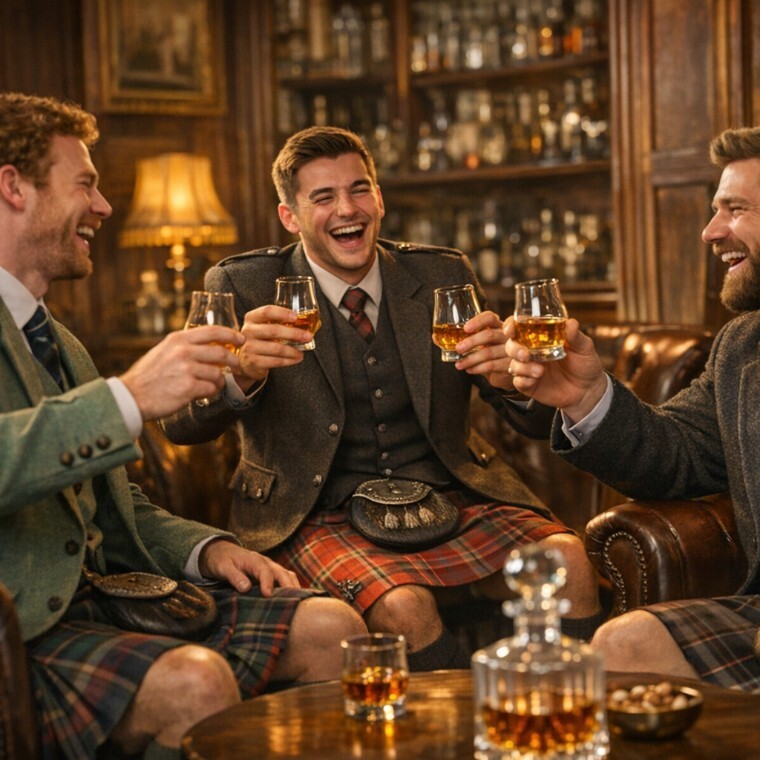 Premium Scottish Attire, Luxury Kilts & Highland Wear Accessories
