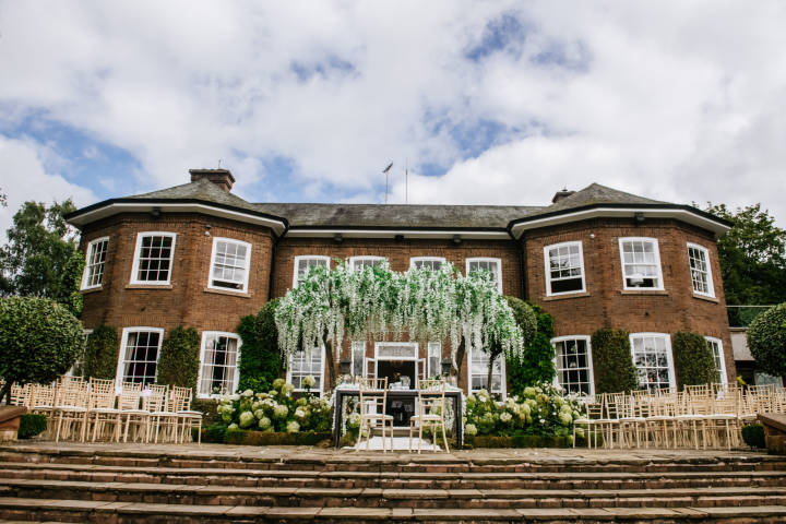 Delamere Manor Ceremony wedding trends outdoor