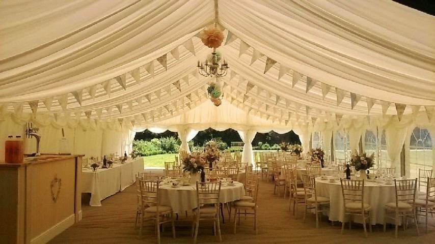 Upton House Marquee Wedding Reception Venue Poole Dorset