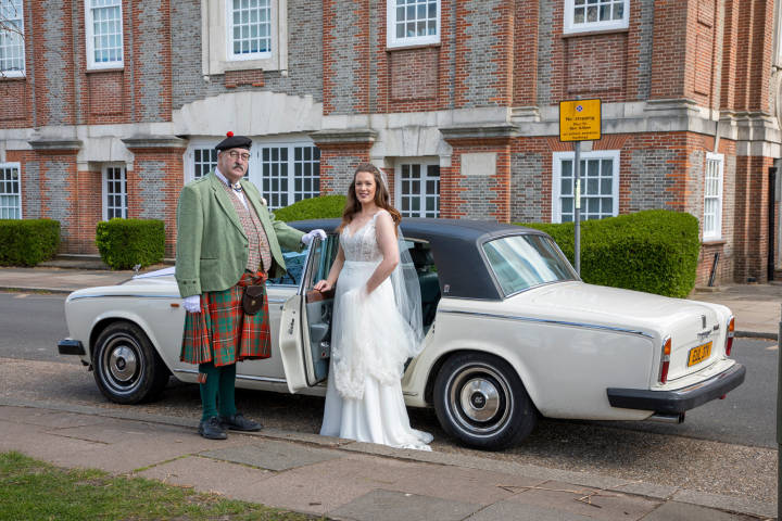 Wedding Car Rolls Royce Oxfordshire