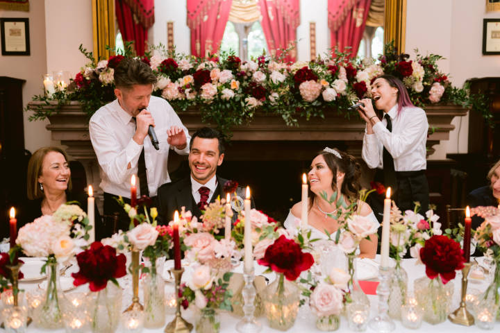 The Singing Waiter Masters at Peckforton Castle