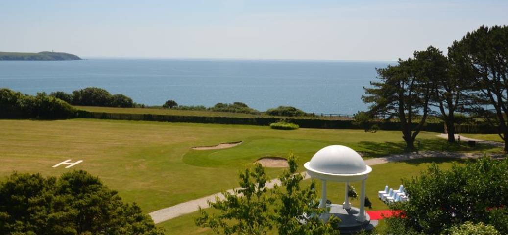 The Carlyon Bay Hotel, Helicopter Landing Pad