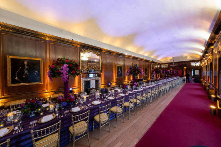 Wedding Breakfast in the Queen's Gallery