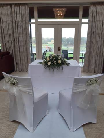Bearwood Lakes Golf Club Wedding Ceremony