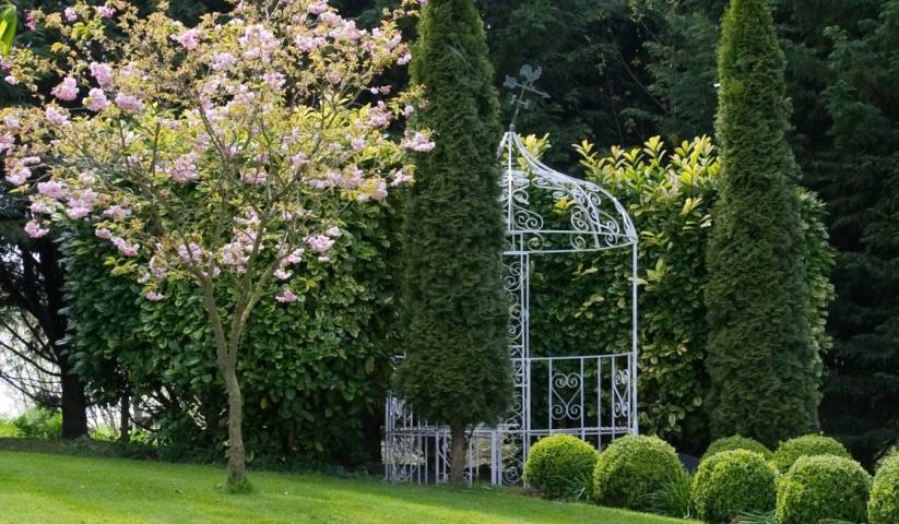 Beautiful Gardens & Pagoda at Quy Mill Hotel & Spa, Cambridge 