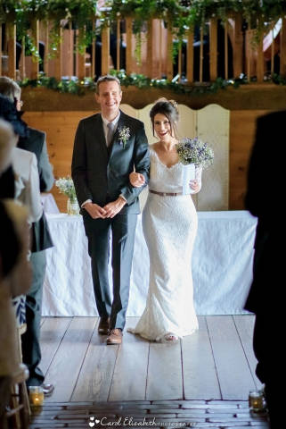 Wedding photography at Lains Barn