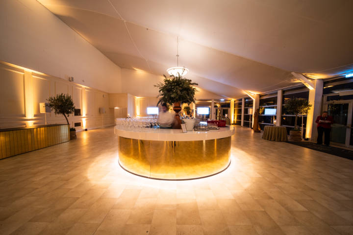 Reception in the Kensington Palace pavilion