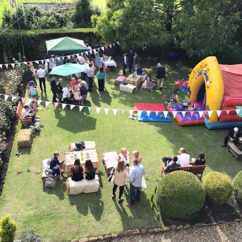 Do your own thing on the front lawn