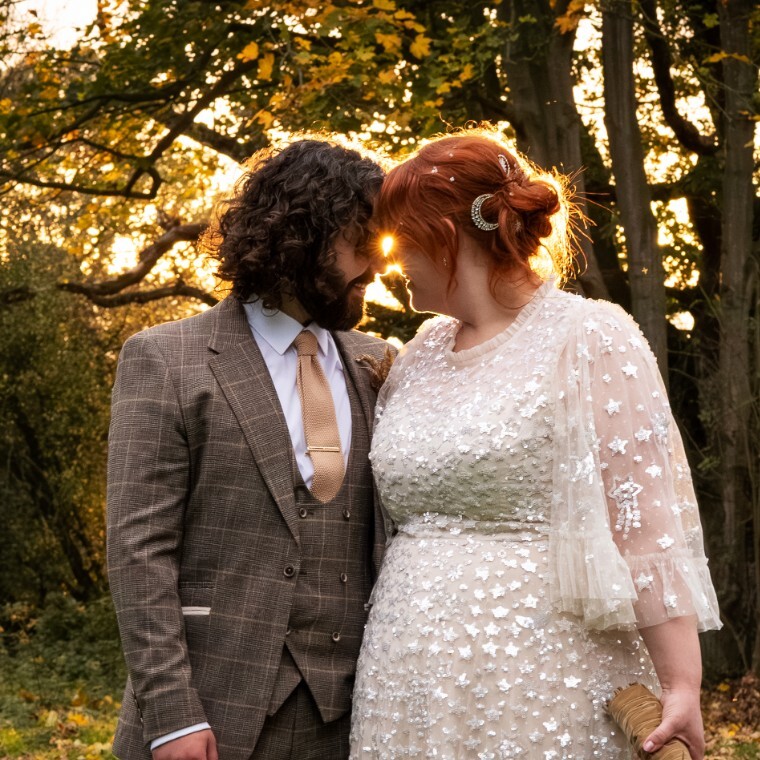 A portrait in golden hour from Jennings Photography