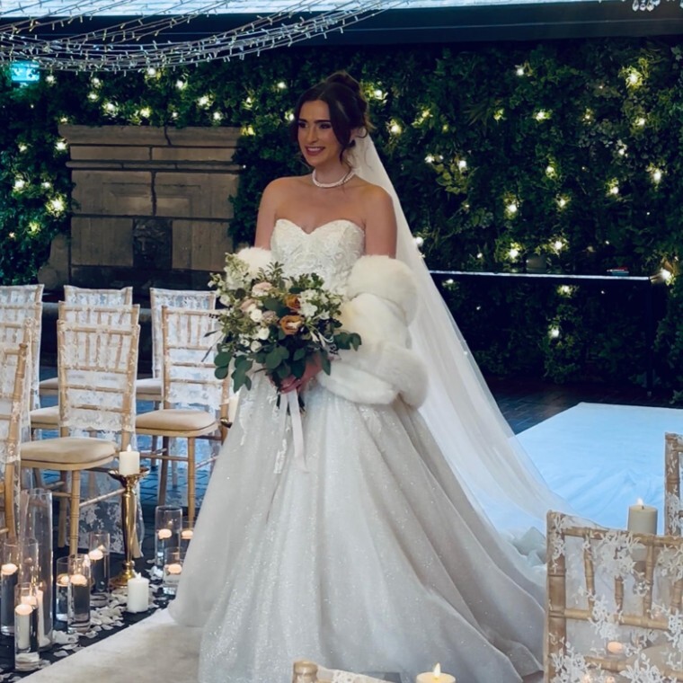 bride wedding content creator