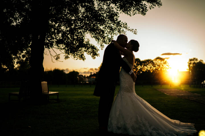 Sunset on the Grounds