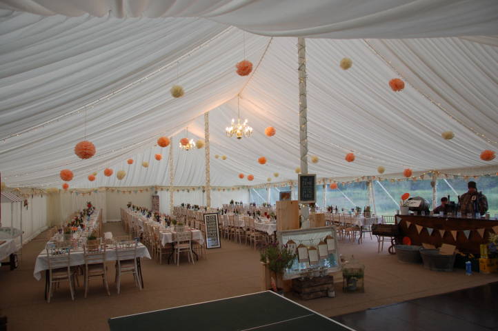 Traditional Lined Marquee