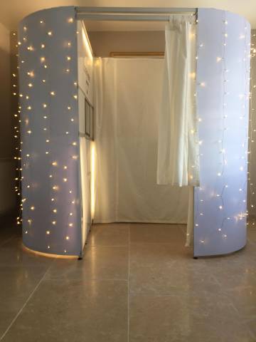 White Fairy Lights Photobooth