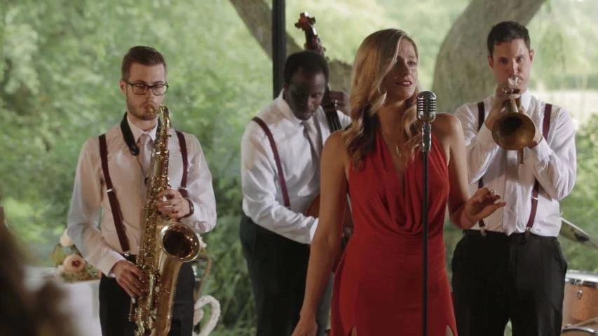 Effortless style with classic jazz band